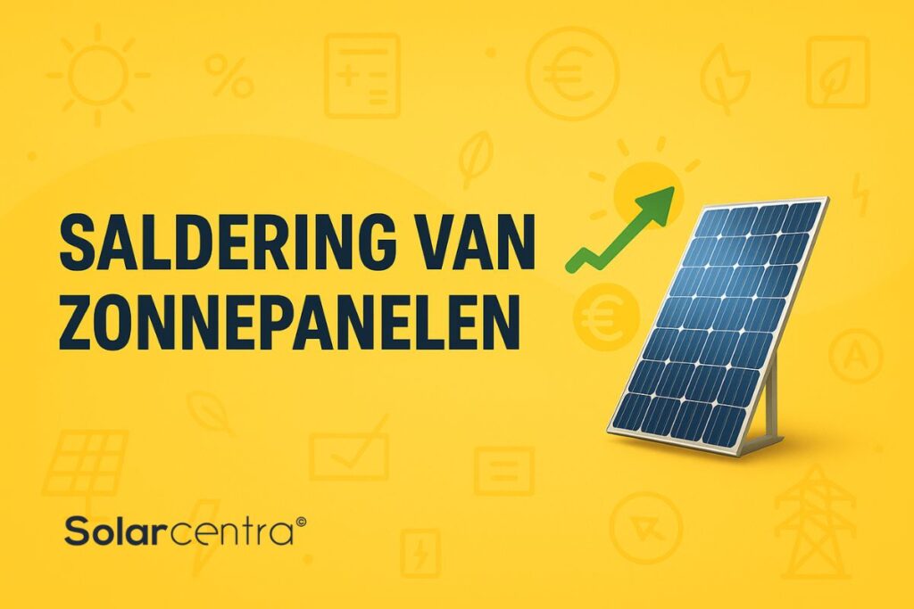 Solarcentra - Saldering van zonnepanelen
