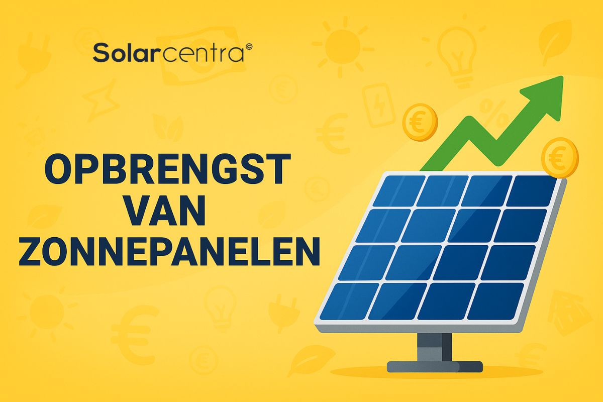 Solarcentra - Opbrengst van zonnepanelen