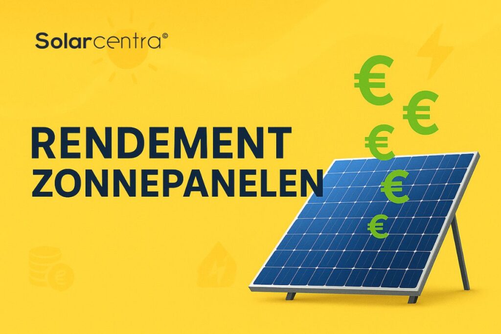 Solarcentra - Rendement zonnepanelen